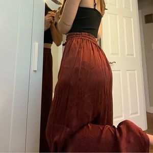 Zimmermann Silk Wide Leg Pants, Sz 2